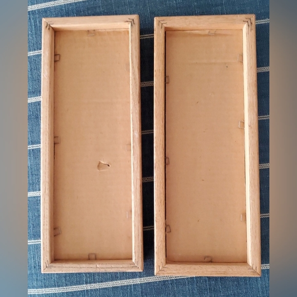 Wood Frame Wall Mirror Set - Picture 5 of 5